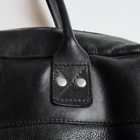 Billykirk Vintage Leather Briefcase - Black - Picture 9 of 9